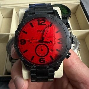 nate chronograph stainless steel